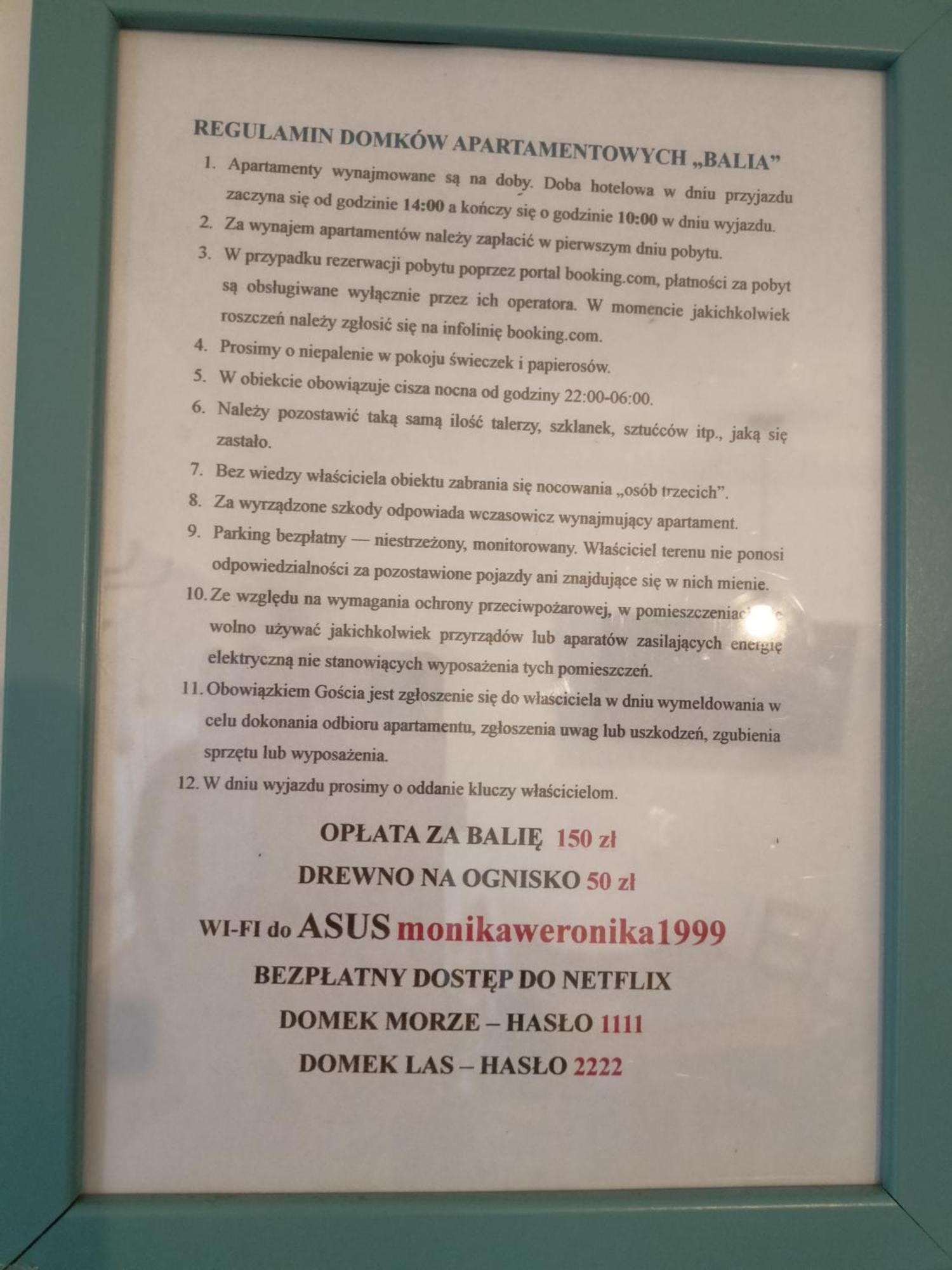 Domki Apartamentowe Balia Mieroszyno Eksteriør bilde